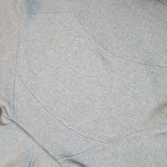 Lululemon Scuba Oversized Half Zip Hoodie *Heathered Core Ultra Light Grey M/L - Picture 12 of 16